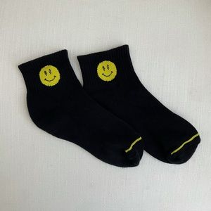 Free People Movement smiley ankle socks